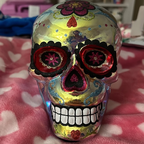 Light up sugar skull - Picture 2 of 2